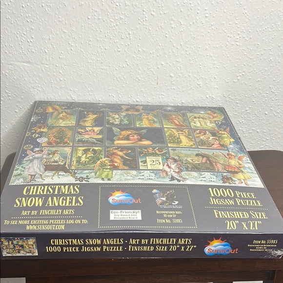 Christmas Snow Angels Jigsaw Puzzle - 1000 Pieces - Picture 4 of 4
